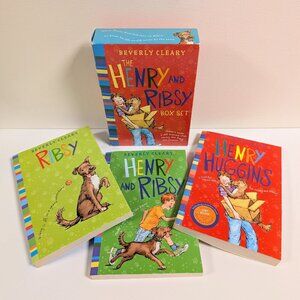 The Henry and Ribsy Box Set: Henry Huggins and Ribsy 3 Books by Beverly Cleary